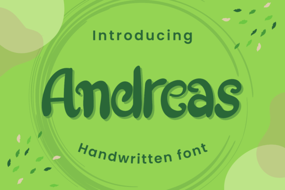 Andreas: A Handwritten Font That Brings Personality to Branding
