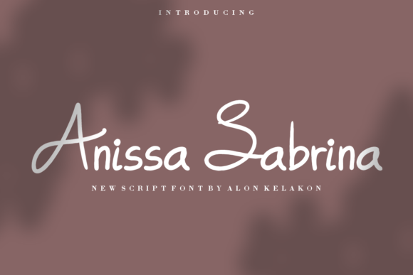 Anissa Sabrina: A Script Font That Elevates Small Business Branding