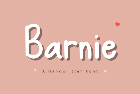 Barnie: A Handwritten Font That Elevates Your Brand