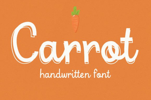 Carrot: A Playful Handwritten Font for Warm Editorial Design