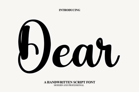 Dear Font: Elevating Web Design with a Sweet Script Typeface