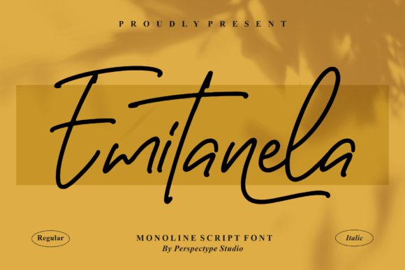 Emitanela: A Stylish Script Font for Scroll-Stopping Digital Campaigns