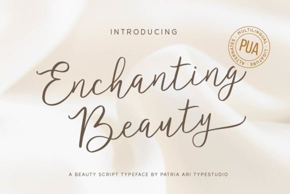 Enchanting Beauty: A Handwritten Font That Elevates Brand Identity