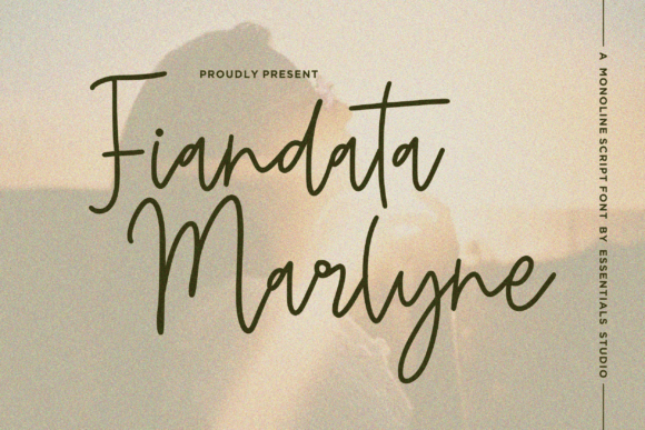 Fiandata Marlyne: A Monoline Signature Font That Elevates Digital Branding