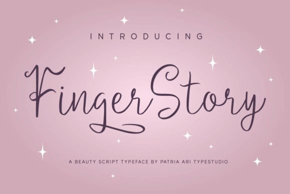 Finger Story: A Designer’s Take on Script Amp’s Stylish Script