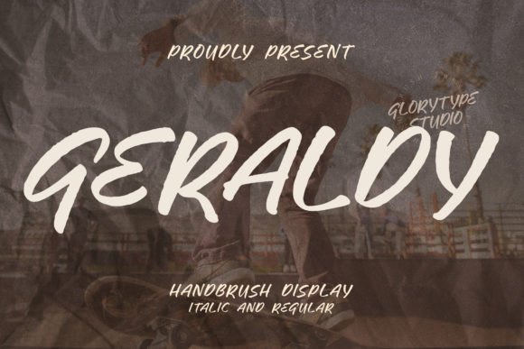 Geraldy: A Handwritten Font Perfect for Crafters and Product Designers