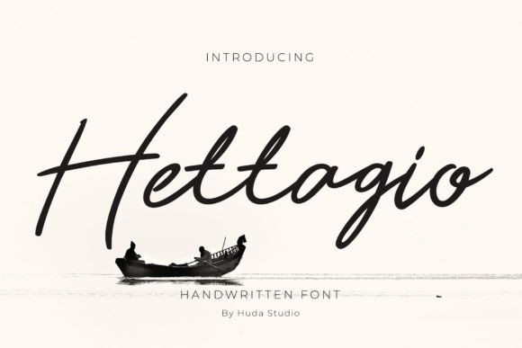 Hettagio Font: Elevate Your Brand with Elegant Script Typography