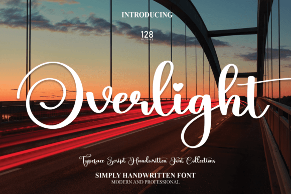 Overlight: A Handwritten Script Font for Elegant Web Design