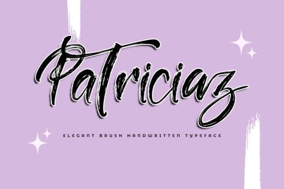 Patriciaz: A Fresh Calligraphy Font That Elevates Small Business Branding