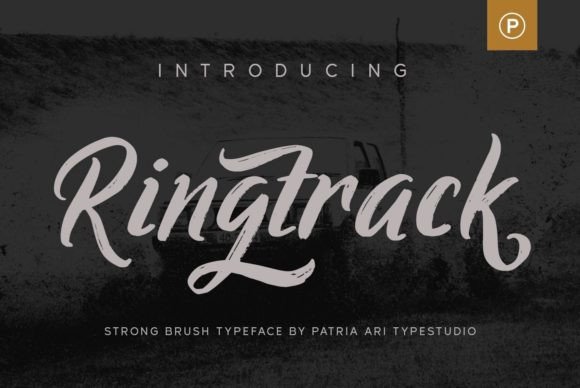 Ringtrack: A Delicate Handwritten Font for Crafty Creations and Commercial Projects