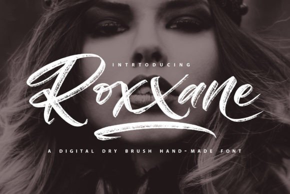 Roxxane Font: A Handwritten Brush Typeface That Elevates Web Design