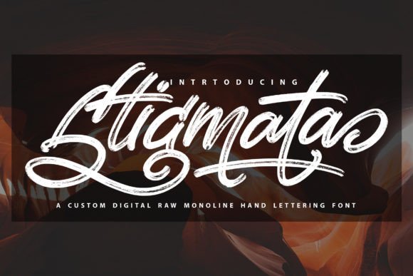 Stigmata: A Modern Handwritten Font for Editorial Design and Digital Publishing