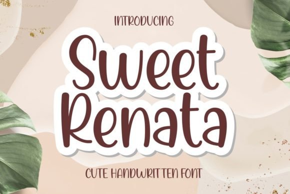 Sweet Renata: A Handwritten Font That Brings Personality to Web Design