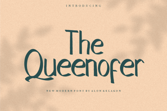 The Queenofer: A Handwritten Font That Adds Charm to Every Craft Project