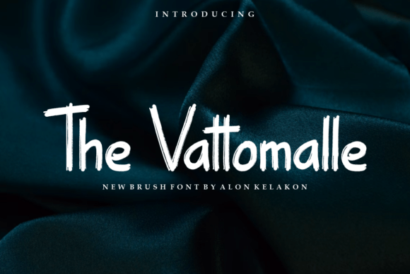 The Vattomalle: A Fresh Handwritten Font for Real Business Branding