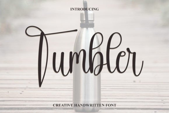 Tumbler: The Handwritten Font That Elevates Modern Marketing Design