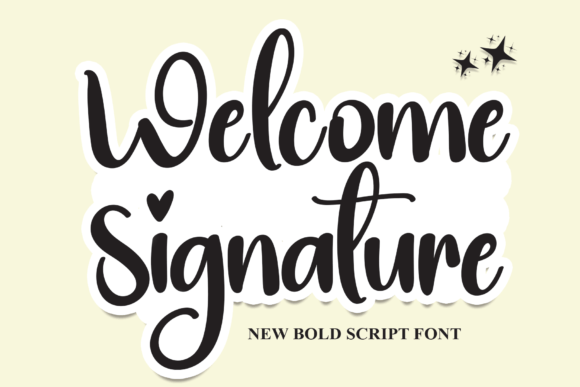 Welcome Signature: A Web Designer’s Take on Using This Stylish Script Font